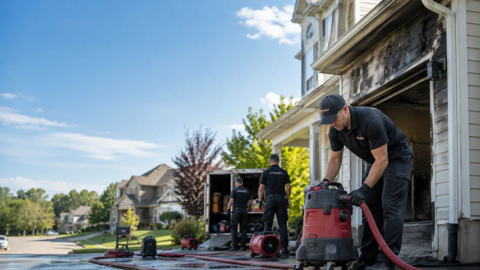 Fire And Smoke Damage Restoration in Lehi, UT near me